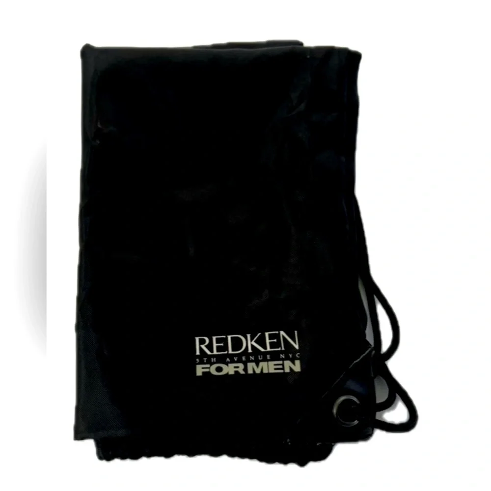 💕 5th Avenue NYC Redken for Men 12” x 20” black drawstring bag